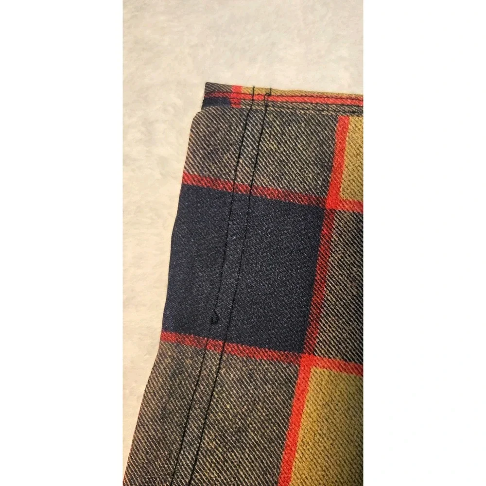 Dixxon Flannel Company BoardSwim Trunks Yellow red black plaid 